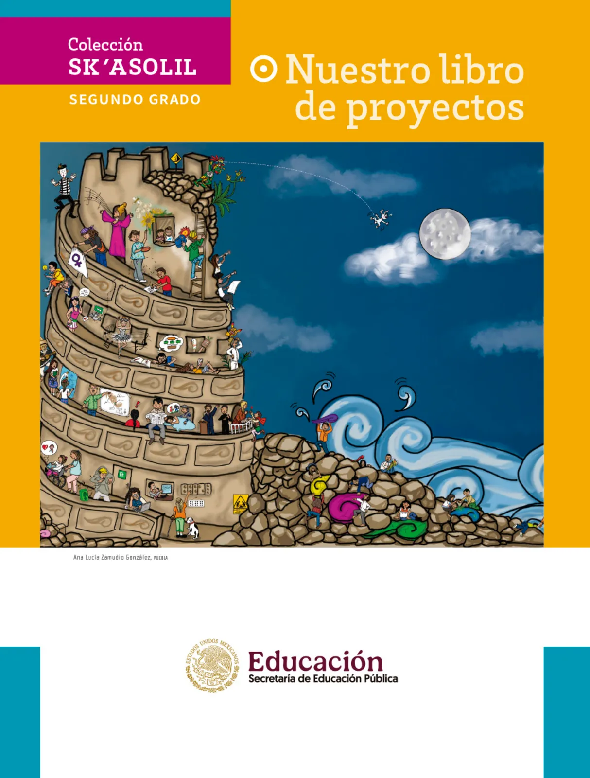 Miniatura página 2 de Colección Sk´asolil. Nuestro libro de proyectos.   Libro de Educación Secundaria Grado 2°  Ciclo Escolar 2025 - 2026