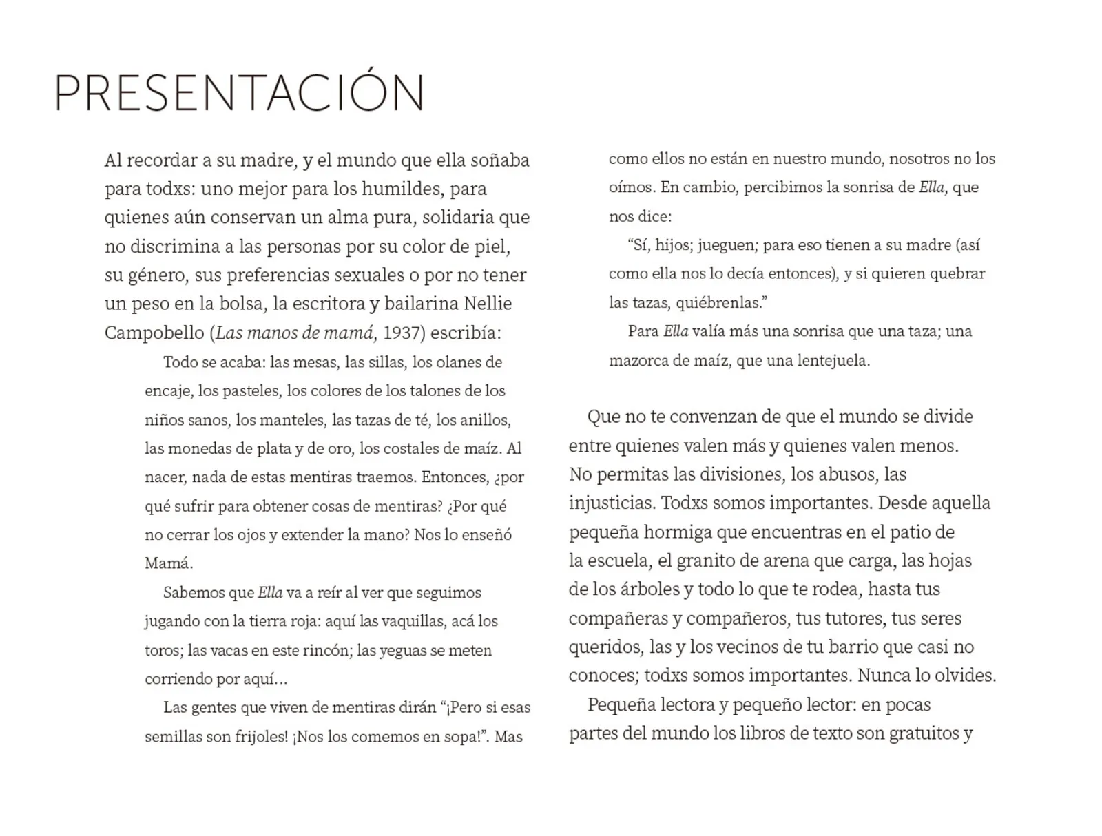 Página 4 de Múltiples lenguajes. Libro de Educación Preescolar Grado 1° Ciclo Escolar 2025 - 2026