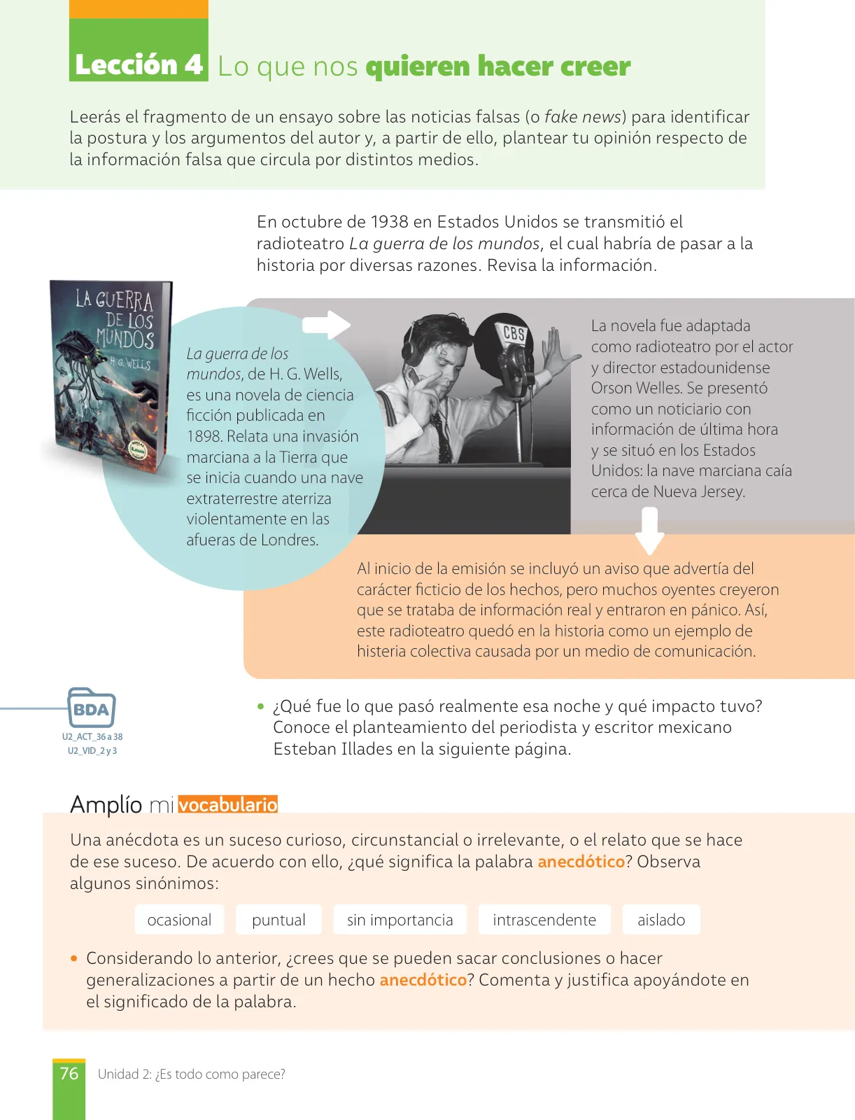 Miniatura página 78 de Lengua y Literatura – Octavo Básico | Texto del Estudiante MINEDUC – Descargar PDF · 2024