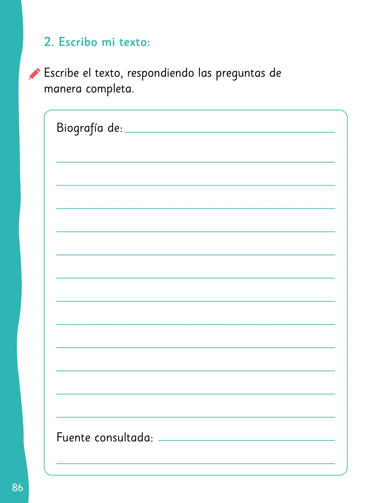 Página 88 de Lenguaje y Comunicación – Segundo Básico – Texto del Estudiante MINEDUC – Descargar PDF · 2024