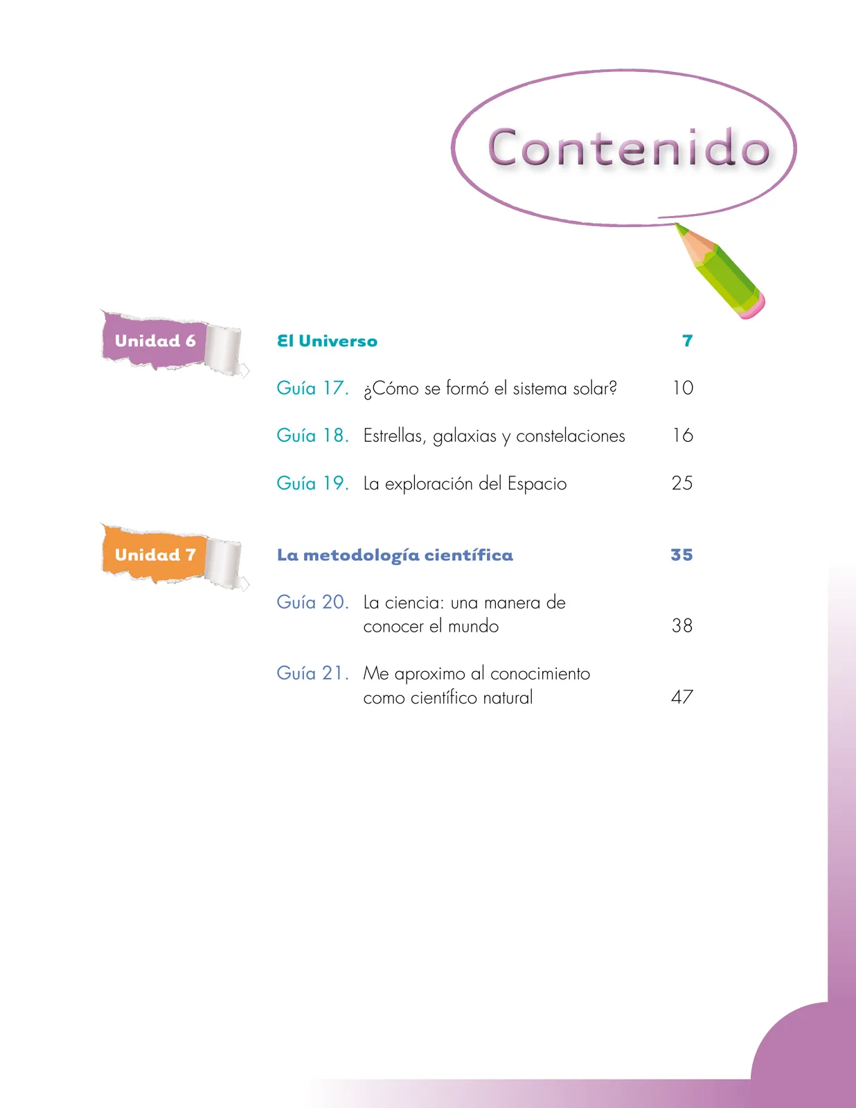 Miniatura página 5 de Ciencias Naturales 5° · Cartilla 03
