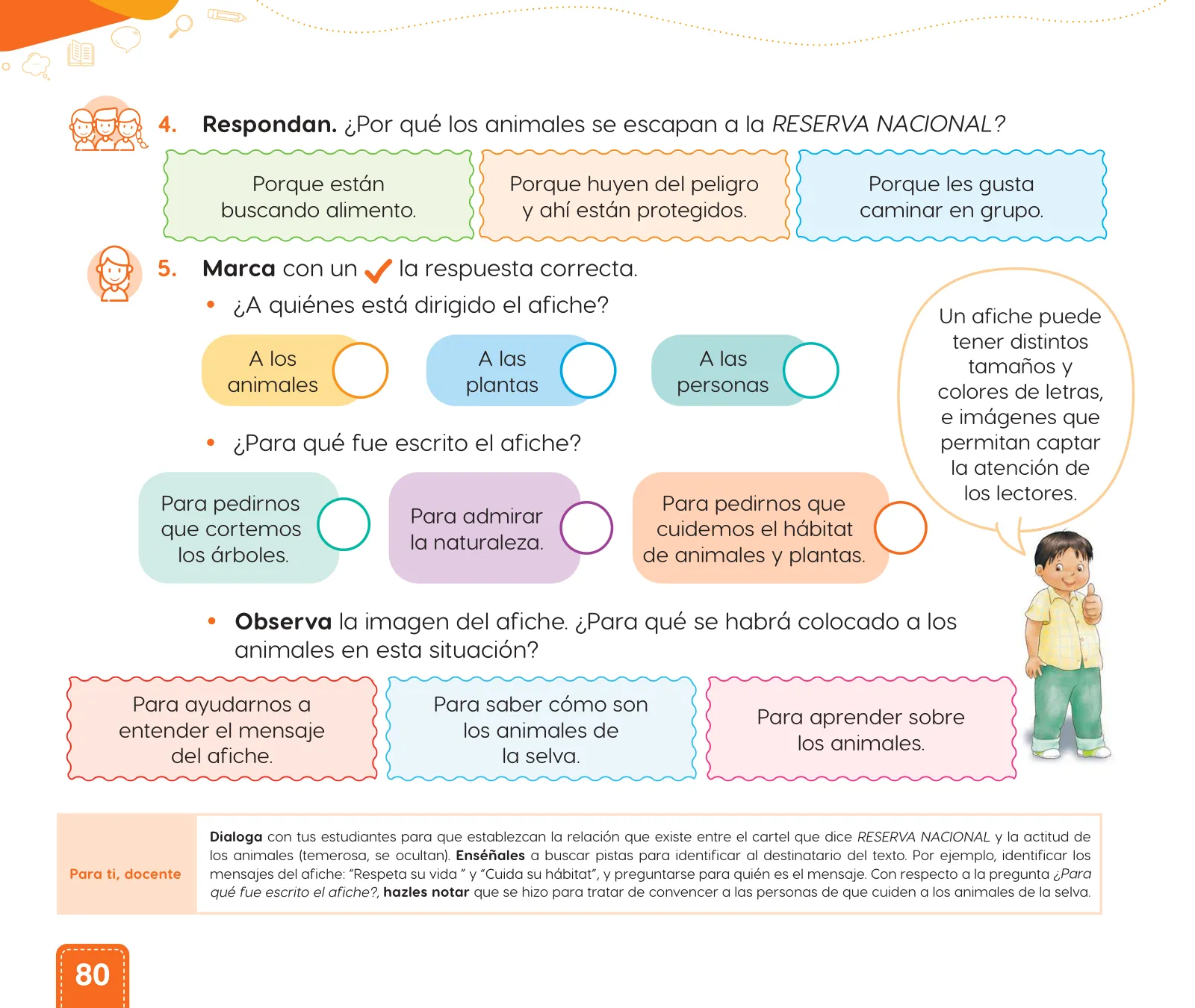 Miniatura página 82 de Cuadernillo de Comunicación 1. Primer grado de Primaria · 2024