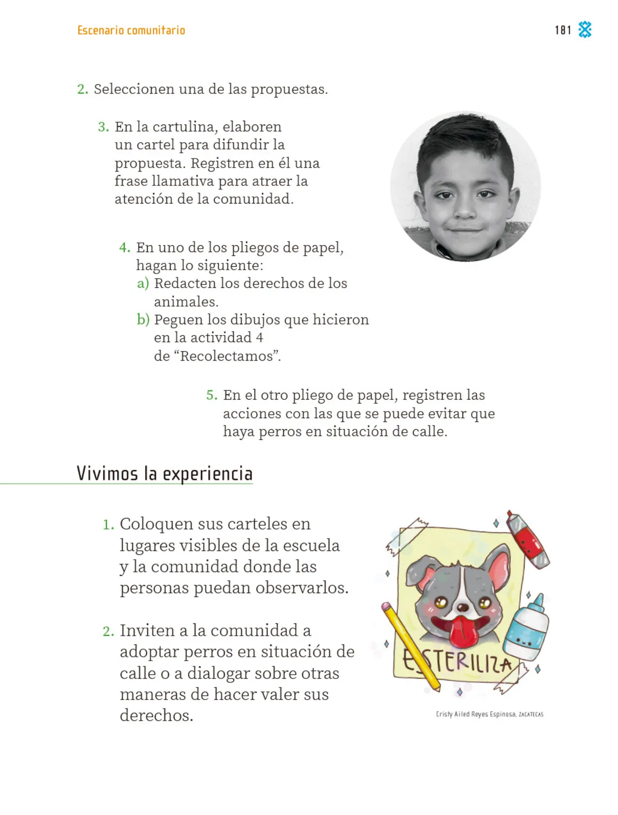 Página 184 de Proyectos Comunitarios.   Libro de Educación Primaria Grado 2°  Ciclo Escolar 2025 - 2026