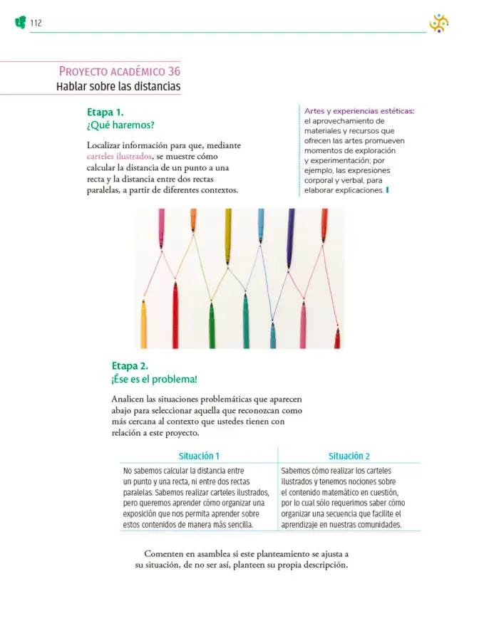 Página 113 de Colección Ximhai. Nuestro libro de Proyectos. Tomo III. Libro de Educación Telesecundaria Grado 1° Ciclo Escolar 2025 - 2026