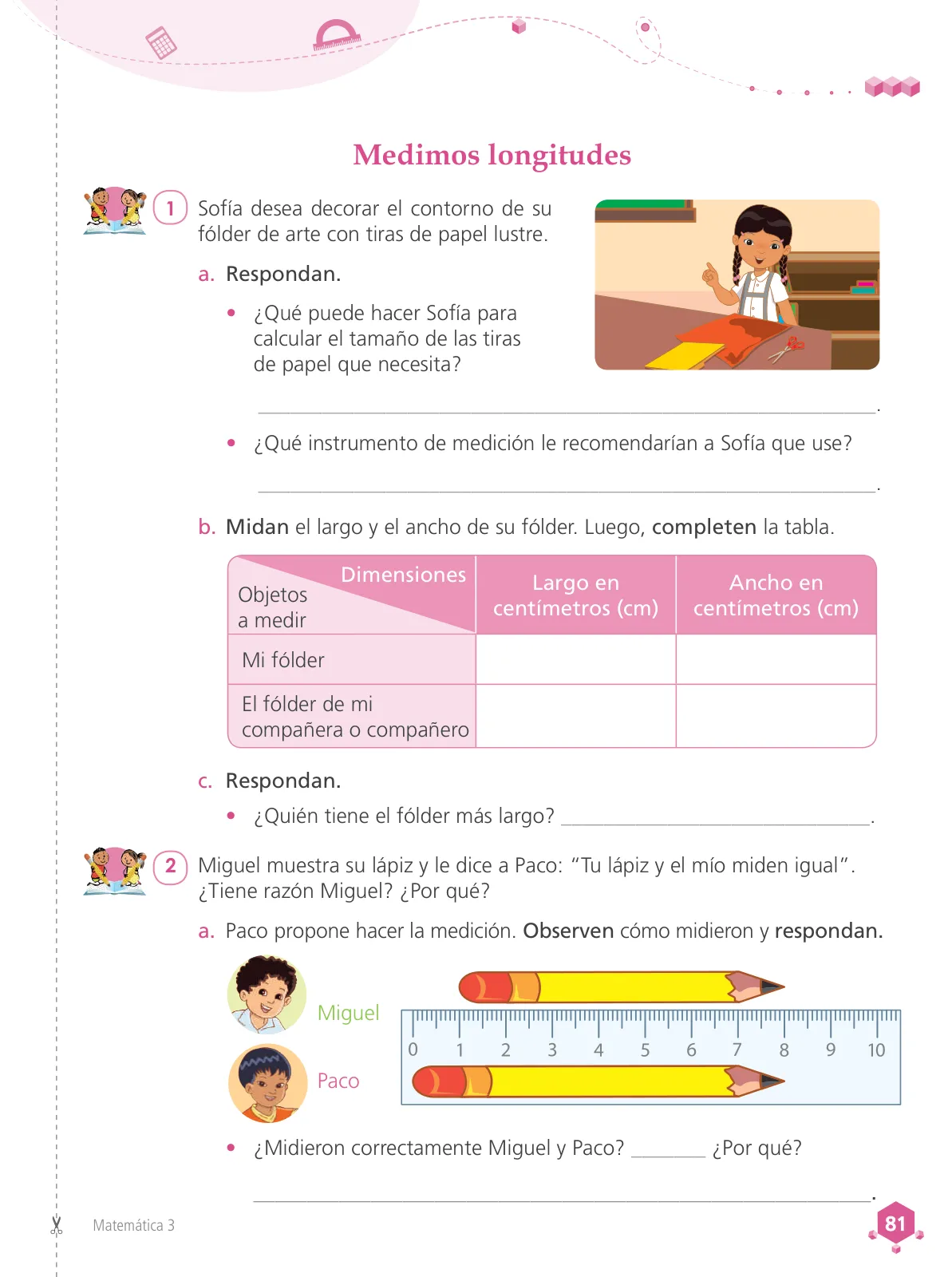 Miniatura página 83 de Matemática 3 : cuaderno de trabajo para tercer grado de Educación Primaria 2019 · 2019