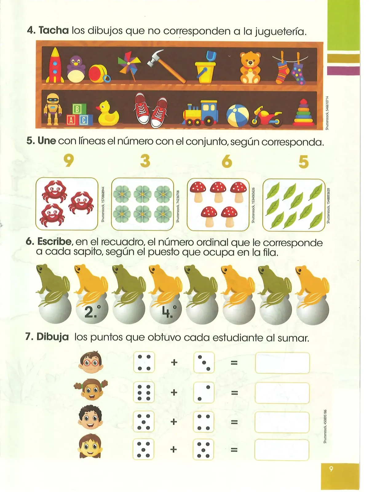 Miniatura página 10 de Matematica · 2 EGB · 2025