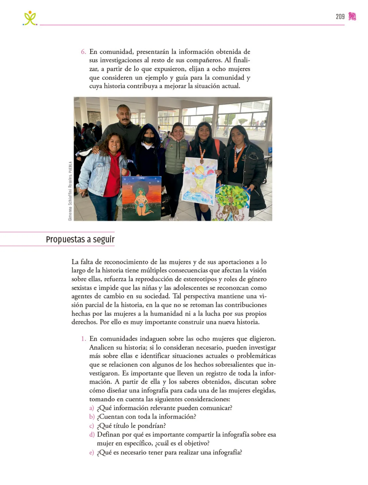 Página 210 de Colección Ximhai. Nuestro libro de proyectos.   Libro de Educación Secundaria Grado 1°  Ciclo Escolar 2025 - 2026