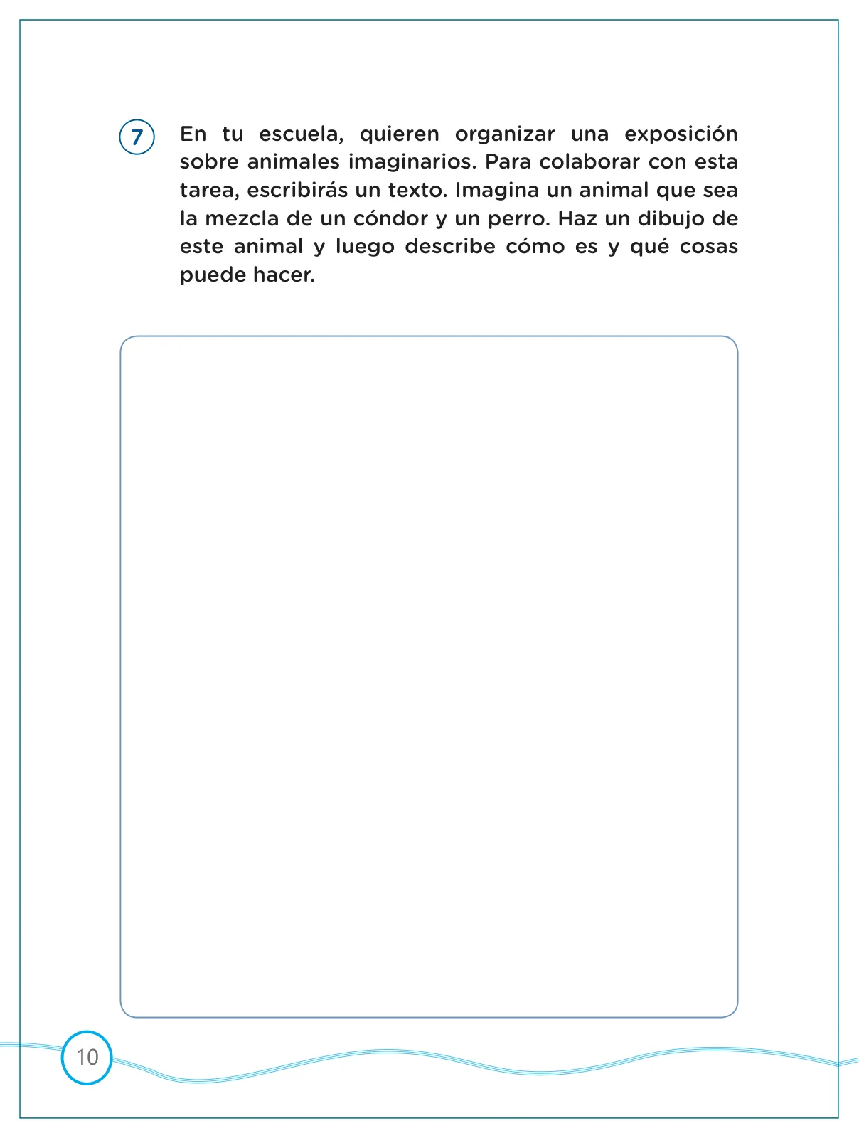 Miniatura página 10 de Kit de evaluación Proceso 2 Demostrando lo que aprendimos : Comunicación, segundo trimestre, ﻿Segundo grado - Primaria · 2019