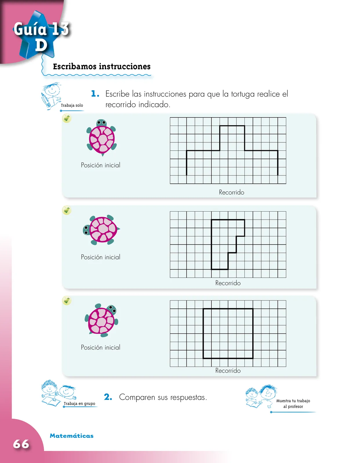 Página 66 de Matematica 2° · Cartilla 02
