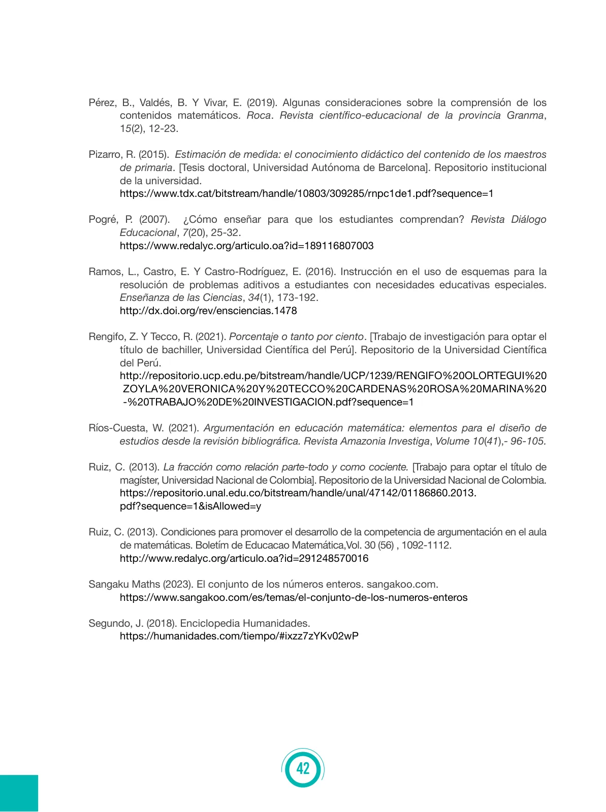 Página 22 de Fascículo para el desarrollo de la competencia Resuelve problemas de cantidad · 2024