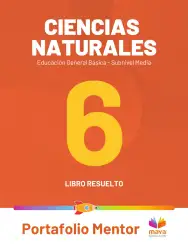 Portada de Ciencias Naturales · 6 EGB · 2025