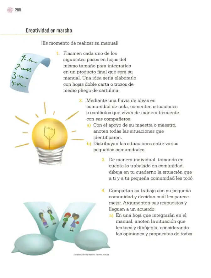 Página 291 de Proyectos de Aula. Libro de Educación Primaria Grado 3° Ciclo Escolar 2025 - 2026
