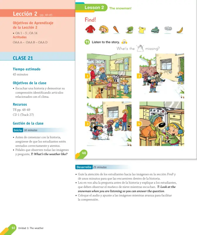 Página 94 de Inglés – Segundo Básico | Texto del Estudiante MINEDUC – Descargar PDF · 2024