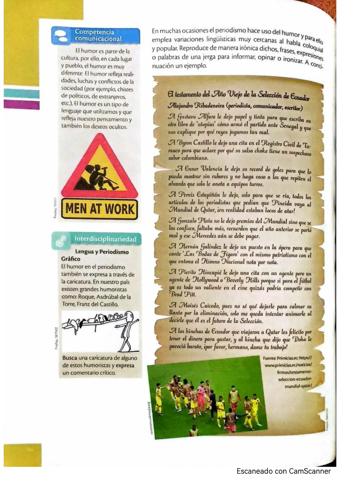 Miniatura página 97 de Lengua Y Literatura · 3ro BGU · 2024
