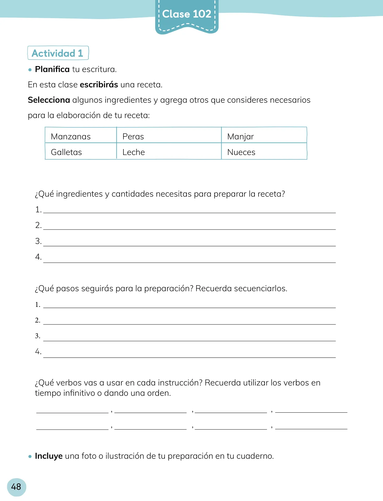 Página 49 de Lenguaje y Comunicación – Cuarto Básico | Texto del Estudiante MINEDUC – Descargar PDF · 2024