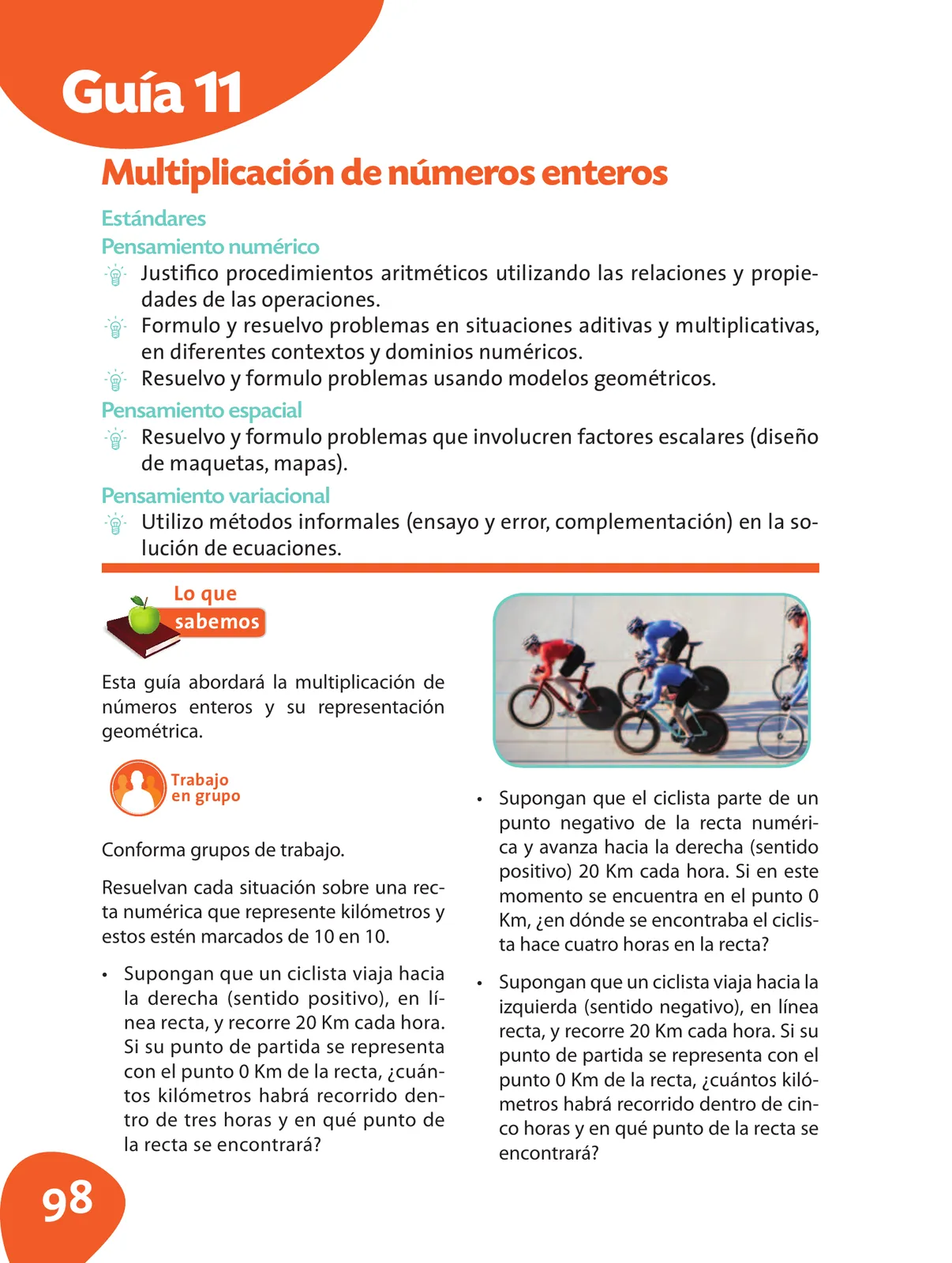 Página 99 de Matematica 6° · Postprimaria