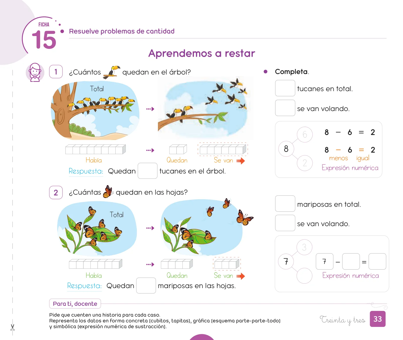 Miniatura página 35 de Cuadernillo de Matemática 1, primer grado de Primaria · 2023
