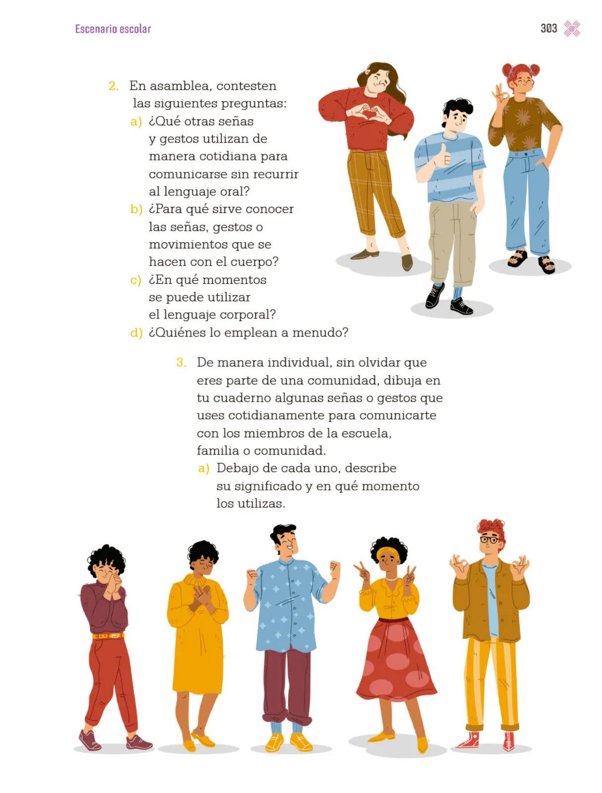 Página 306 de Proyectos Escolares. Libro de Educación Primaria Grado 3° Ciclo Escolar 2025 - 2026
