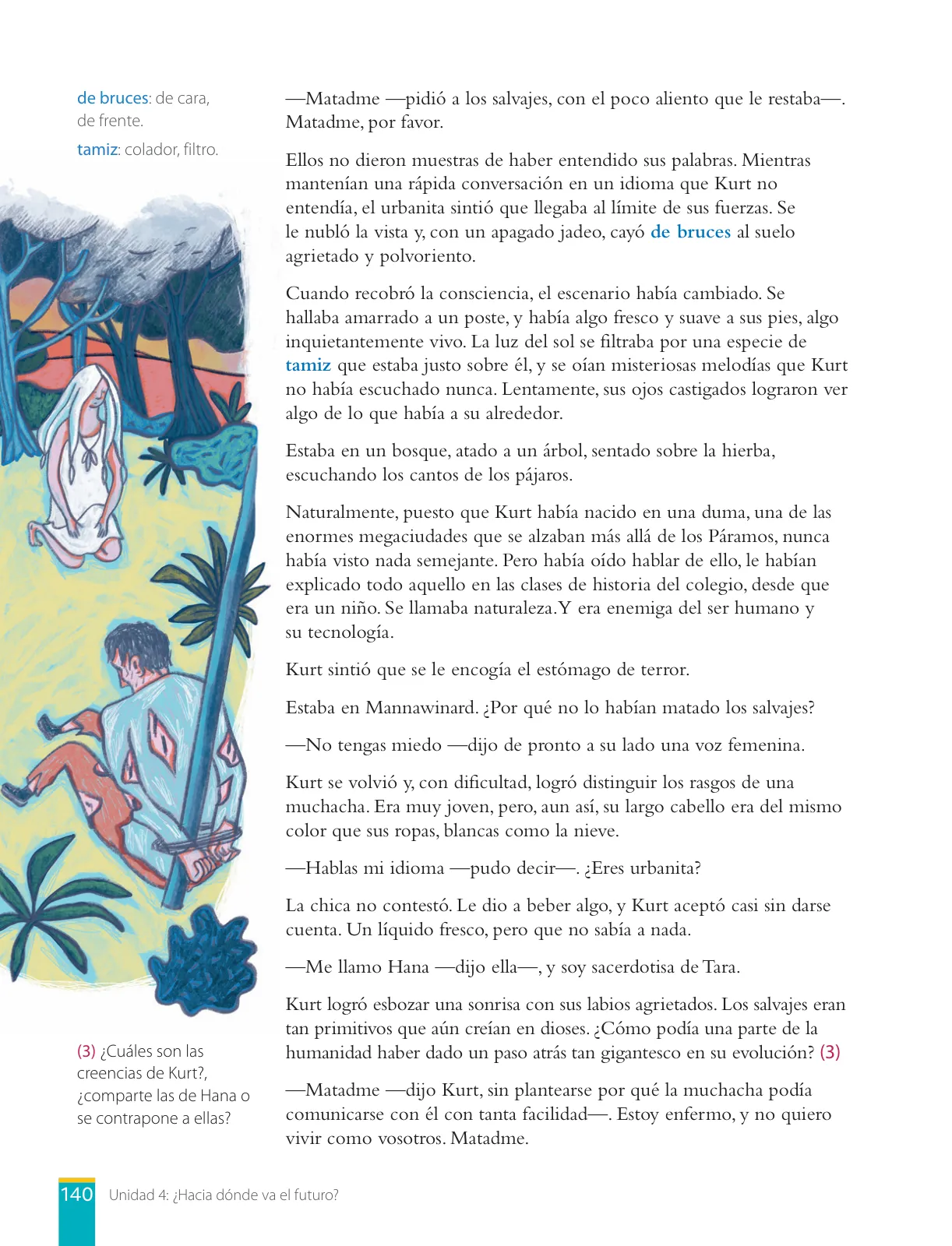Página 142 de Lengua y Literatura – Octavo Básico | Texto del Estudiante MINEDUC – Descargar PDF · 2024