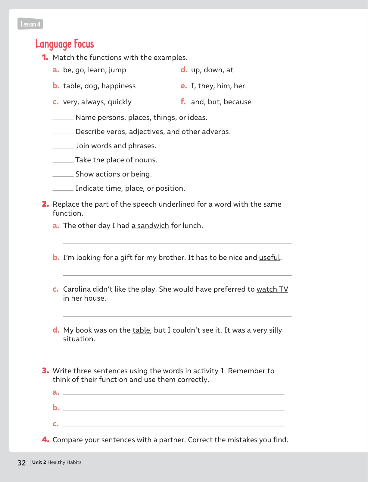 Miniatura página 33 de Inglés – Séptimo Básico | Student’s Book MINEDUC – Descargar PDF · 2024