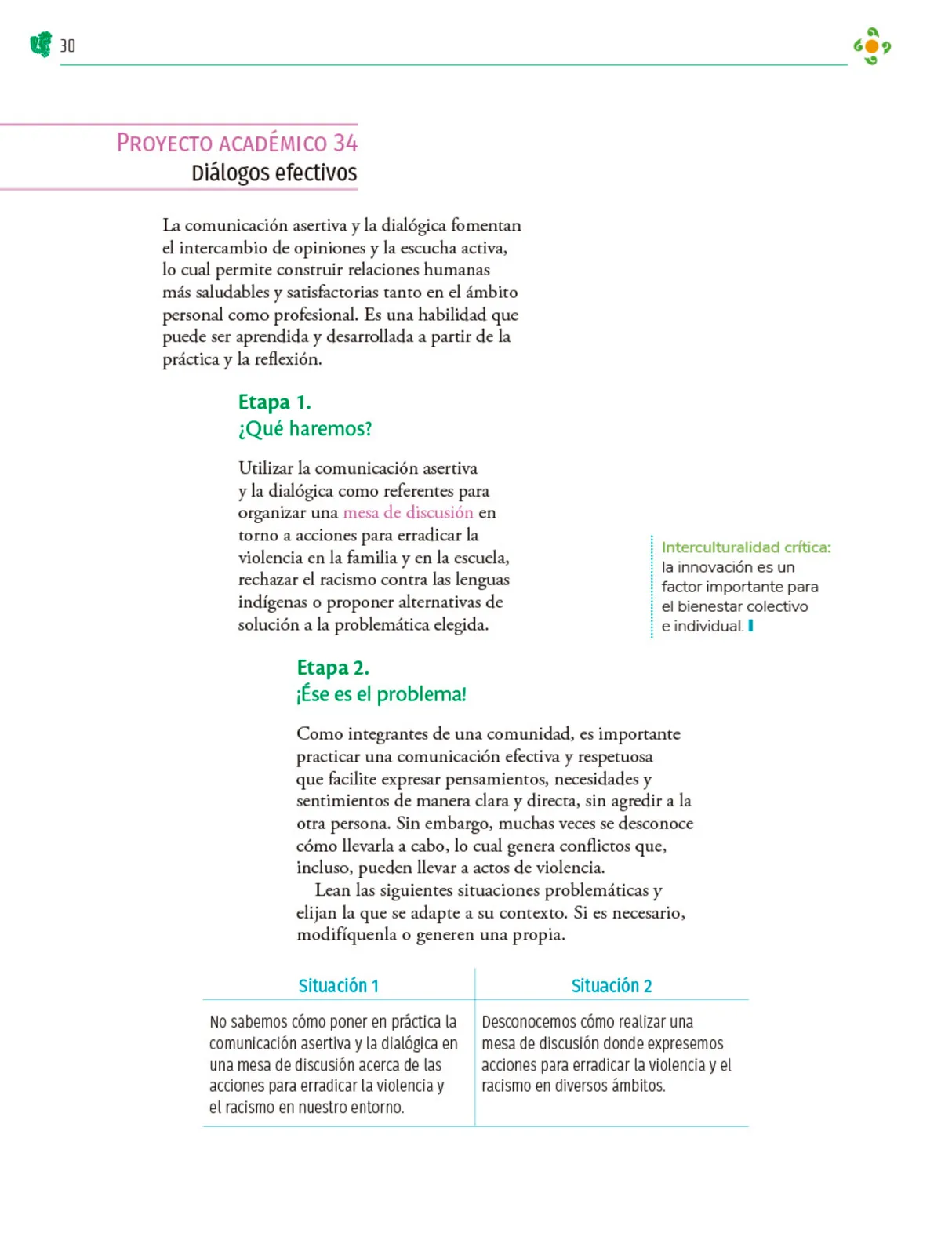 Página 31 de Colección Ximhai. Nuestro libro de Proyectos. Tomo III. Libro de Educación Telesecundaria Grado 1° Ciclo Escolar 2025 - 2026