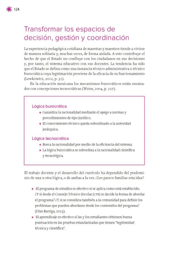 Página 125 de Un libro sin recetas para la maestra y el maestro. Fase 6. Libro de Educación Telesecundaria Grado 1°, 2°, 3° Ciclo Escolar 2025 - 2026
