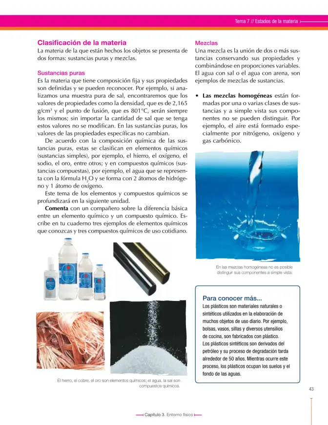 Página 43 de Ciencias Naturales 6° · Secundaria Activa