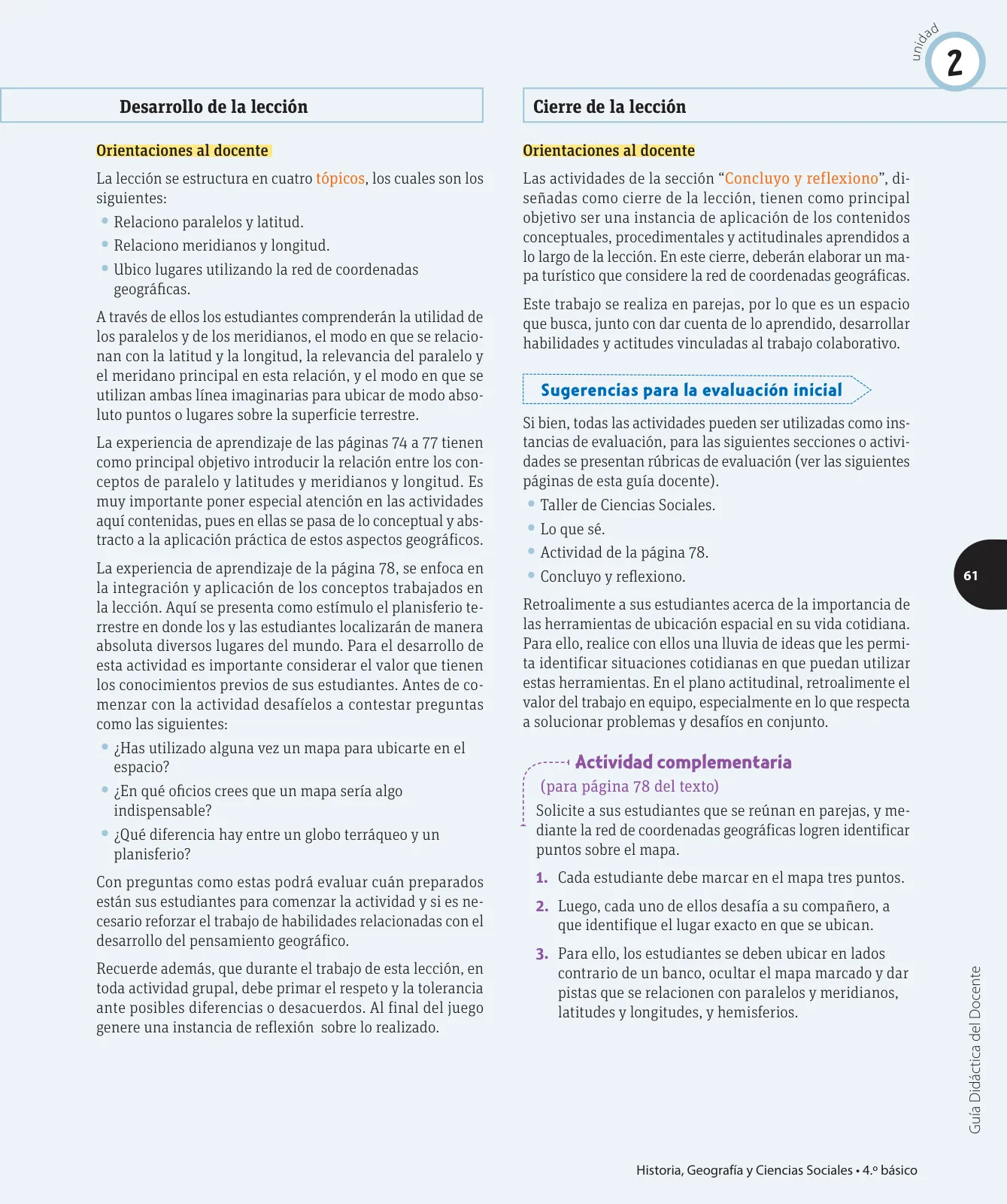 Página 126 de Ciencias Naturales – Cuarto Básico | Texto del Estudiante MINEDUC – Descargar PDF · 2024