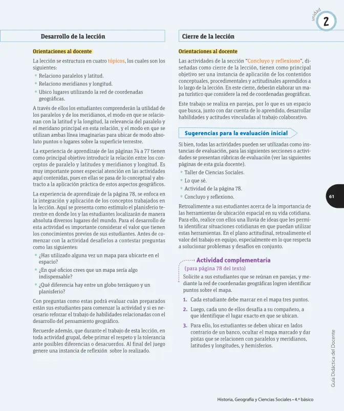 Página 126 de Ciencias Naturales – Cuarto Básico | Texto del Estudiante MINEDUC – Descargar PDF · 2024