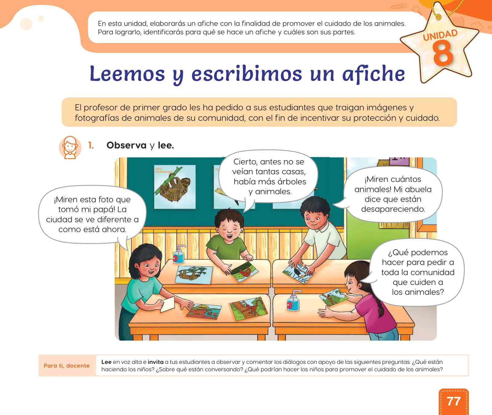 Página 79 de Cuadernillo de Comunicación 1. Primer grado de Primaria · 2024