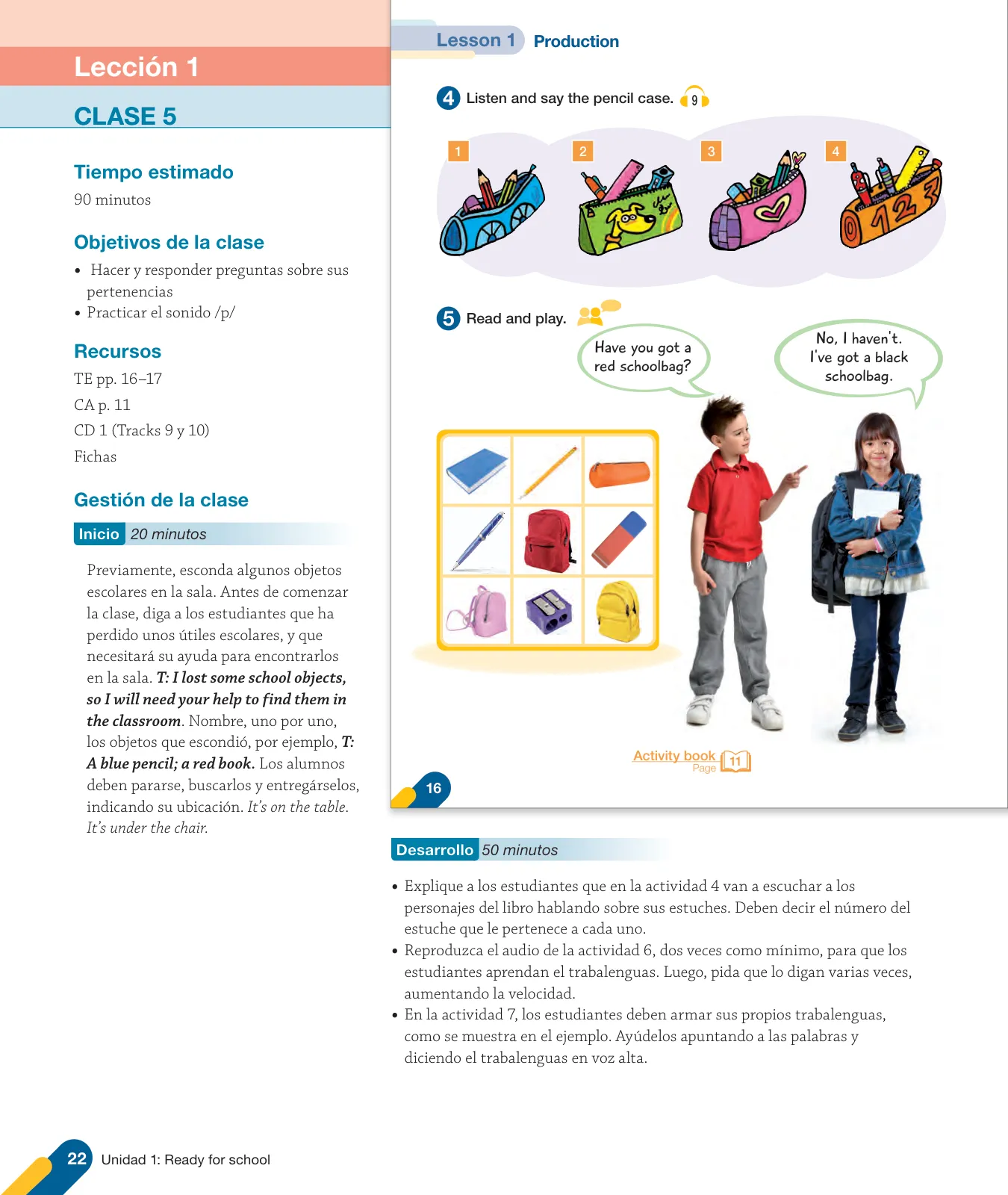 Miniatura página 24 de Inglés – Tercero Básico | Texto del Estudiante MINEDUC – Descargar PDF · 2024