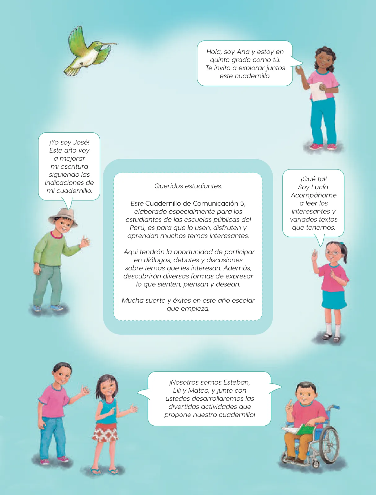 Miniatura página 5 de Cuadernillo de Comunicación 5. Quinto grado de Primaria · 2024
