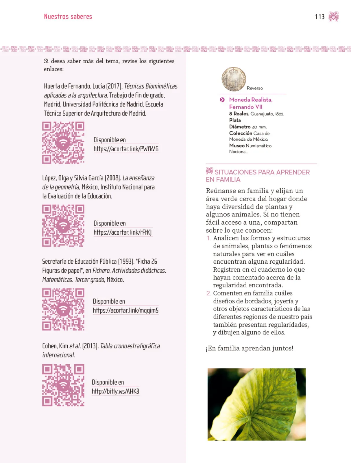 Miniatura página 114 de Nuestros saberes: Libro para alumnos, maestros y familia.   Libro de Educación Primaria Grado 3°  Ciclo Escolar 2025 - 2026
