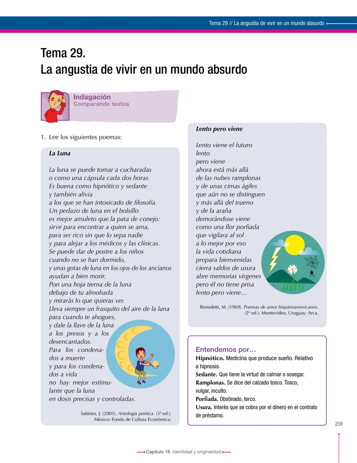 Página 259 de Lenguaje 9° · Secundaria Activa