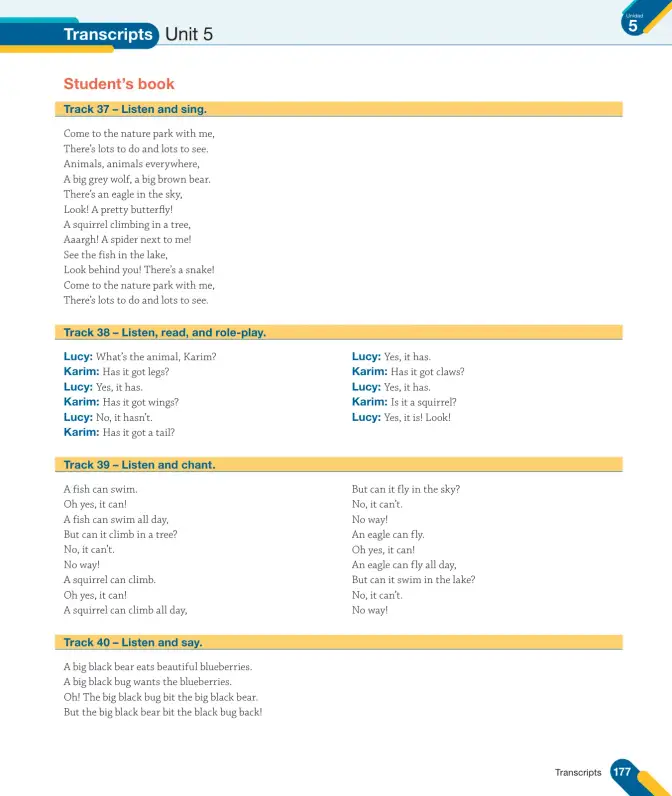 Página 41 de Inglés – Tercero Básico | Texto del Estudiante MINEDUC – Descargar PDF · 2024