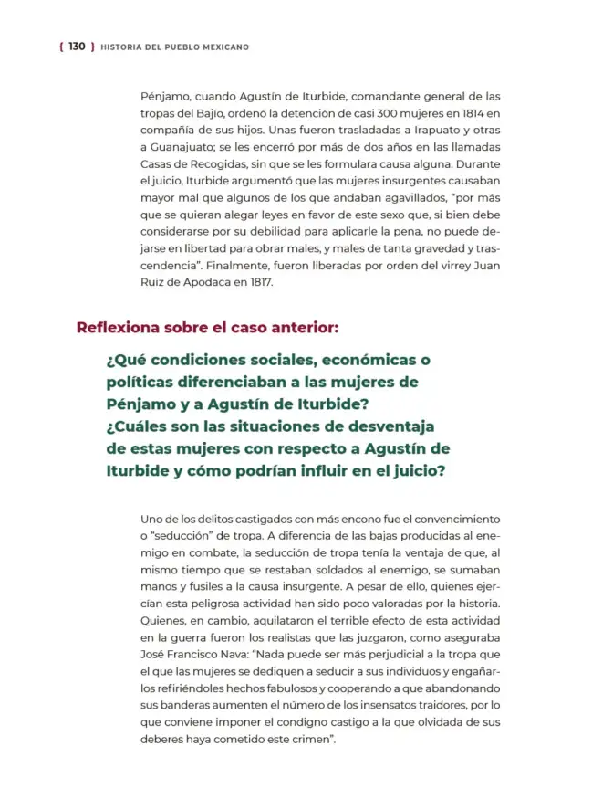Página 131 de Historia del pueblo mexicano. Multigrado Libro de Educación Telesecundaria Grado 1° Ciclo Escolar 2025 - 2026