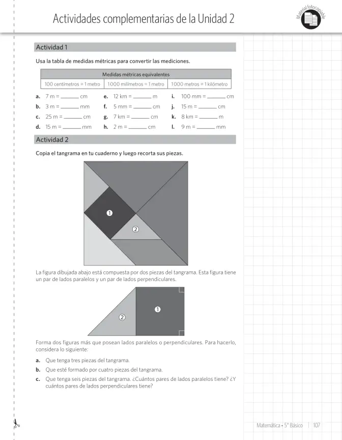 Página 199 de Matemática – Quinto Básico | Texto del Estudiante MINEDUC – Descargar PDF · 2024