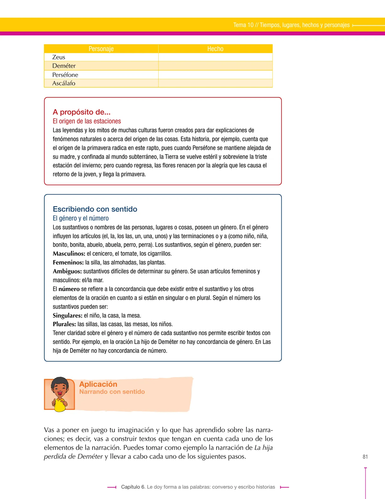 Miniatura página 81 de Lenguaje 6° · Secundaria Activa
