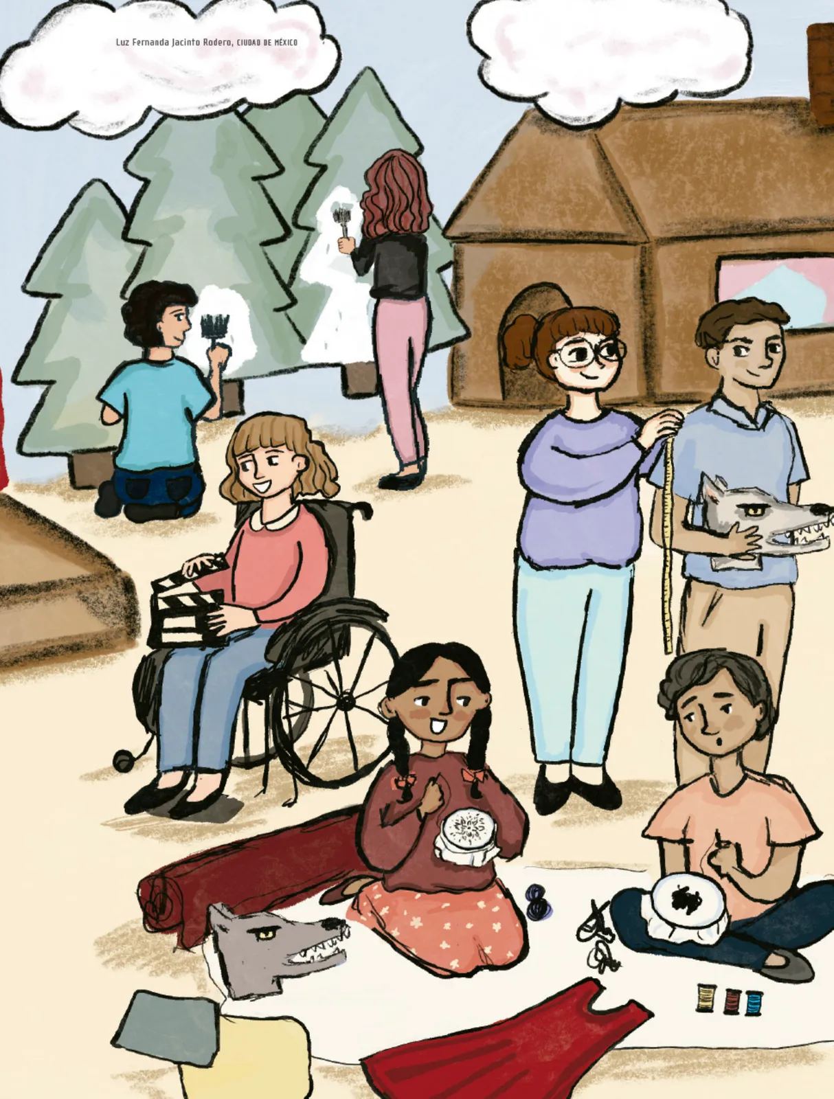 Página 16 de Colección Ximhai. Nuestro libro de proyectos.   Libro de Educación Secundaria Grado 1°  Ciclo Escolar 2025 - 2026