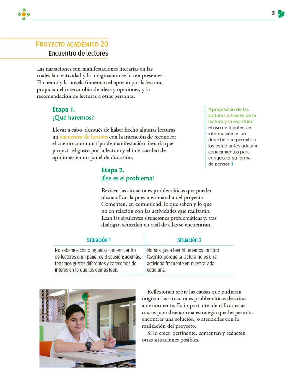 Miniatura página 32 de Colección Sk´asolil. Nuestro libro de Proyectos.  Tomo II.  Libro de Educación Telesecundaria Grado 2°  Ciclo Escolar 2025 - 2026