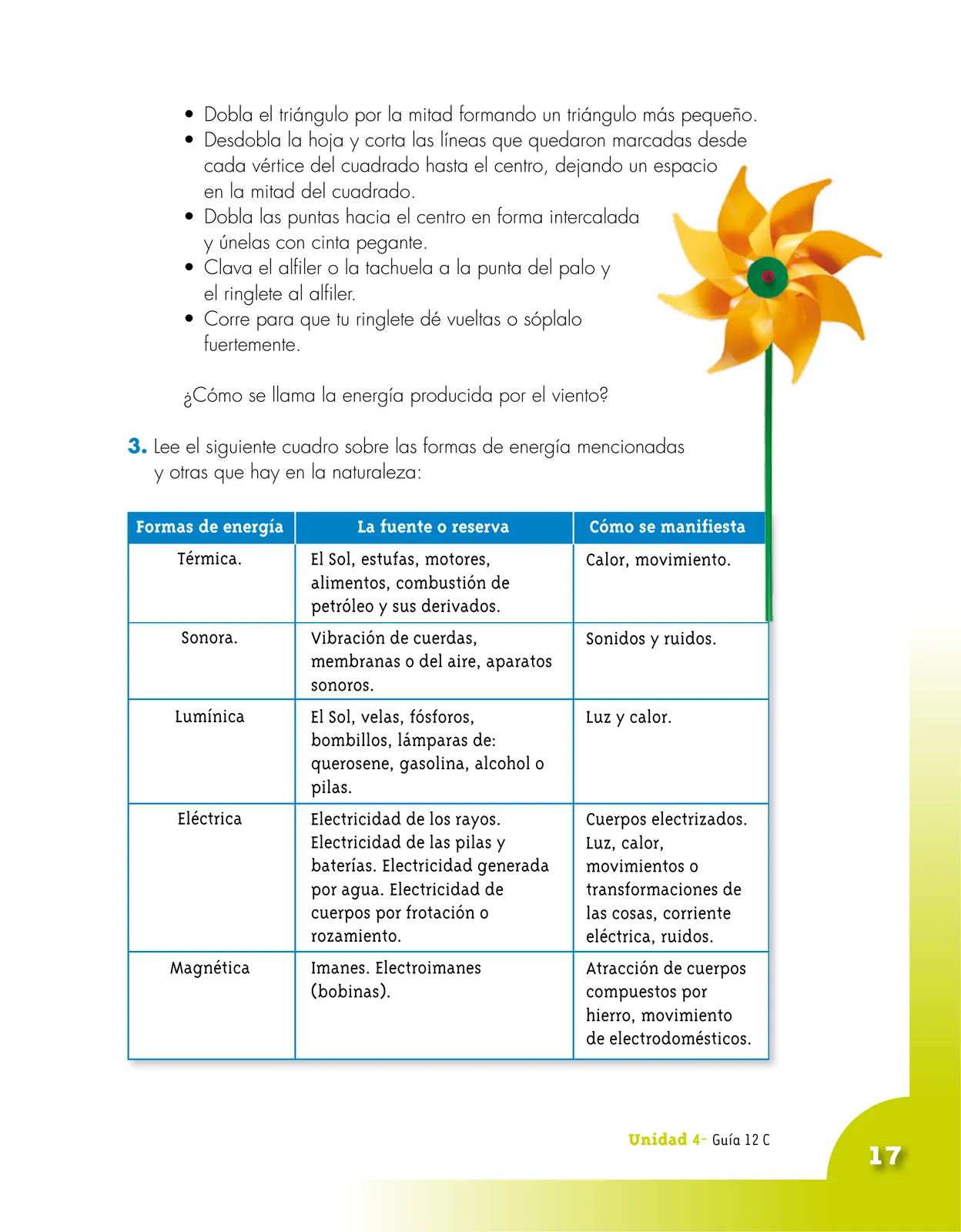 Miniatura página 17 de Ciencias Naturales 5° · Cartilla 02