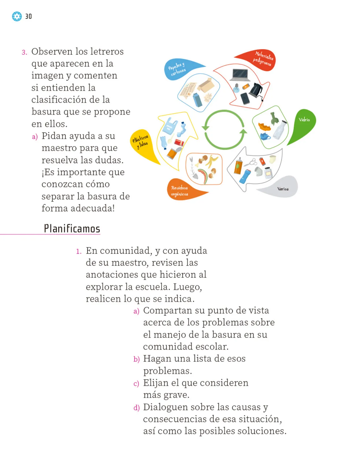 Página 31 de Proyectos Escolares. Libro de Educación Primaria Grado 1° Ciclo Escolar 2025 - 2026