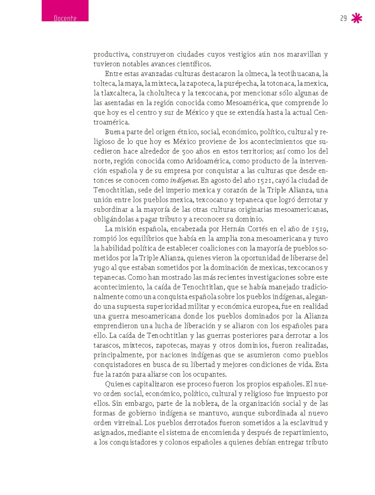Página 30 de Un libro sin recetas para la maestra y el maestro. Fase 6. Libro de Educación Secundaria Grado 1°, 2°, 3° Ciclo Escolar 2025 - 2026