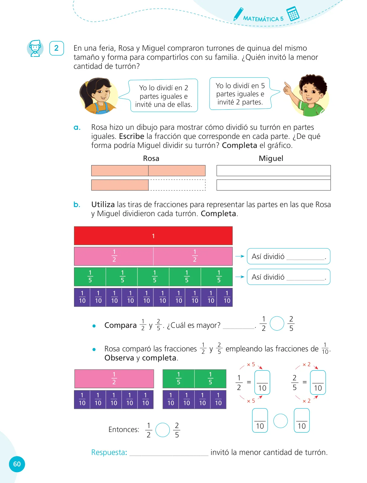 Miniatura página 62 de Cuadernillo de Matemática 5, quinto grado de Primaria ﻿ · 2023