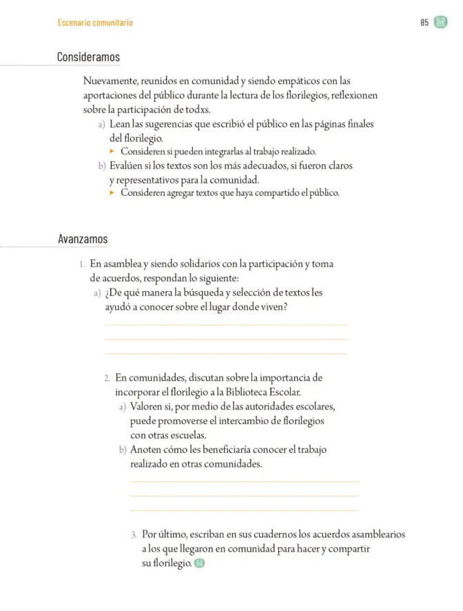 Página 88 de Proyectos Comunitarios. Libro de Educación Primaria Grado 6° Ciclo Escolar 2025 - 2026