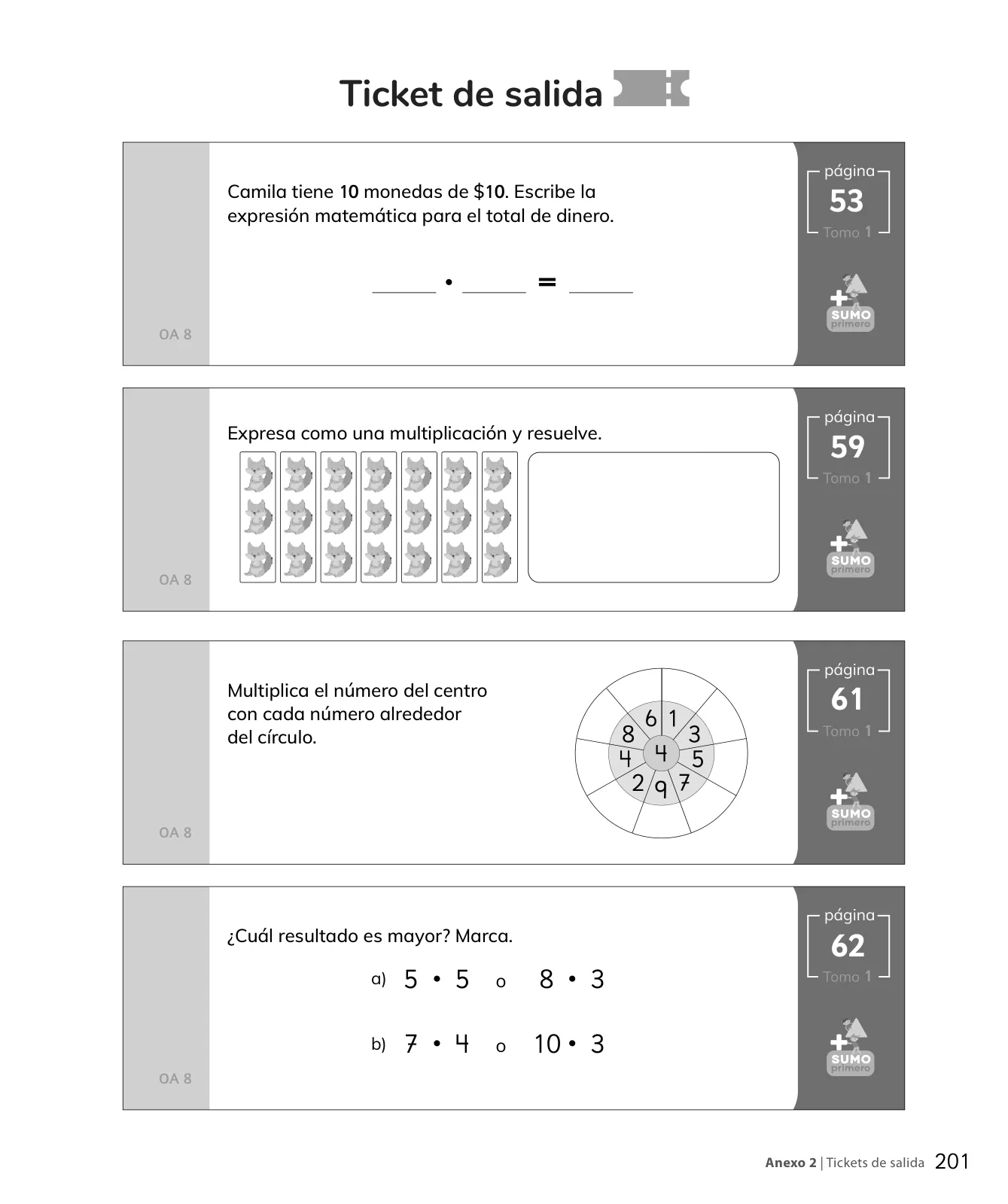 Página 203 de Sumo Primero – Tercero Básico | Texto del Estudiante MINEDUC – Descargar PDF · 2024