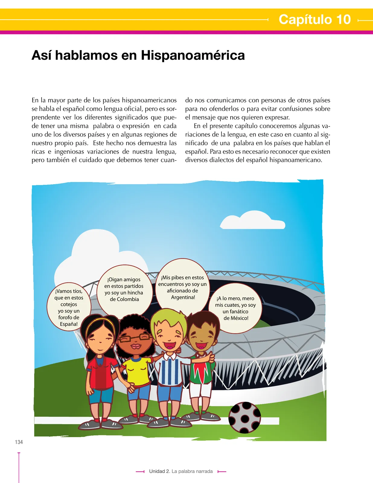 Miniatura página 134 de Lenguaje 8° · Secundaria Activa