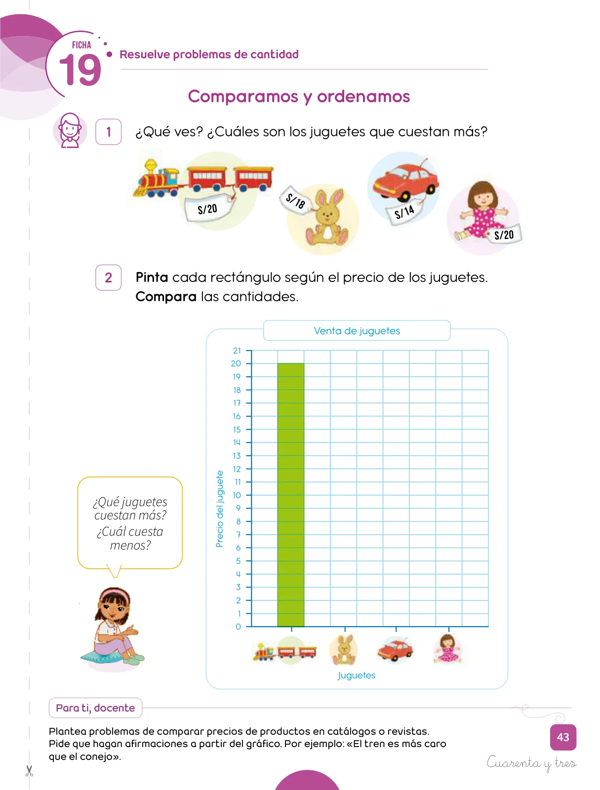 Miniatura página 45 de Cuadernillo de Matemática 2. Segundo grado de Primaria · 2024