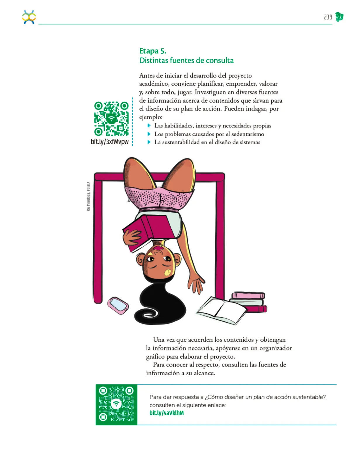 Miniatura página 240 de Colección Nanahuatzin. Nuestro libro de Proyectos.  Tomo III.  Libro de Educación Telesecundaria Grado 3°  Ciclo Escolar 2025 - 2026