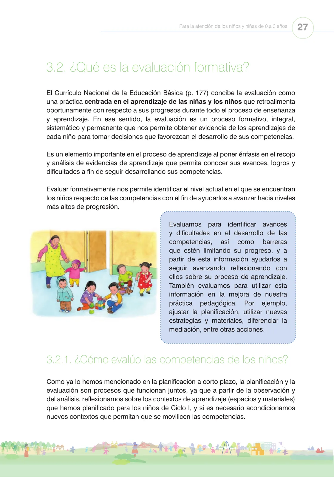 Miniatura página 29 de La planificación del proceso de enseñanza aprendizaje y la evaluación formativa en Ciclo I : guía cartilla de orientación planificación educativa · 2024